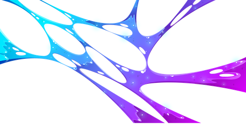 A place holder image of slime across the screen.